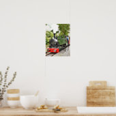 POSTER TRAINS À VAPEUR (Cuisine)