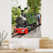 POSTER TRAINS À VAPEUR (Cuisine)