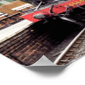 POSTER TRAINS À VAPEUR (Coin)