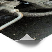 POSTER TRAINS À VAPEUR (Coin)