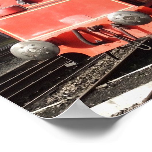 POSTER TRAINS À VAPEUR (Coin)