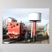 POSTER TRAINS À VAPEUR (Devant)