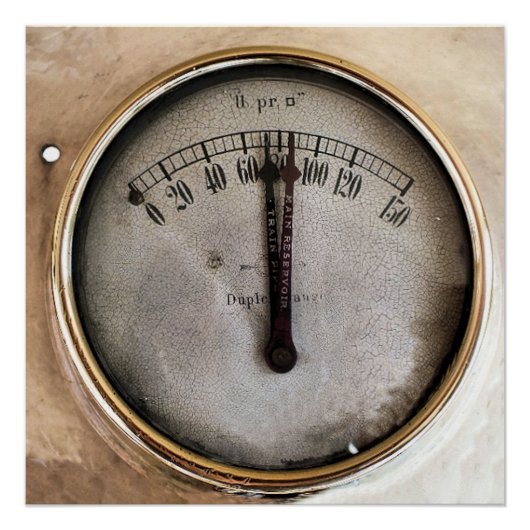 POSTER TRAINS À VAPEUR UK (Devant)