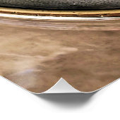 POSTER TRAINS À VAPEUR UK (Coin)