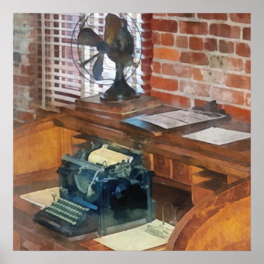Poster Trains - Station Master's Office (Devant)