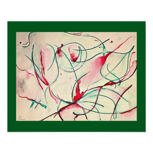 Poster Trait coulant (Devant)