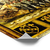 Poster Traité de Cateau-Cambresis (Coin)