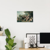 Poster Traité de William Penn avec les Indiens dans (Bureau à domicile)