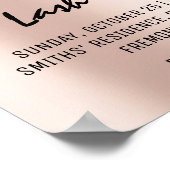 Poster Traitement de beauté de maquillage des cils Événem (Coin)