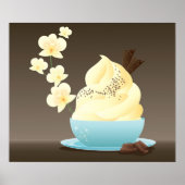 Poster Traitement de la crème glacée (Devant)