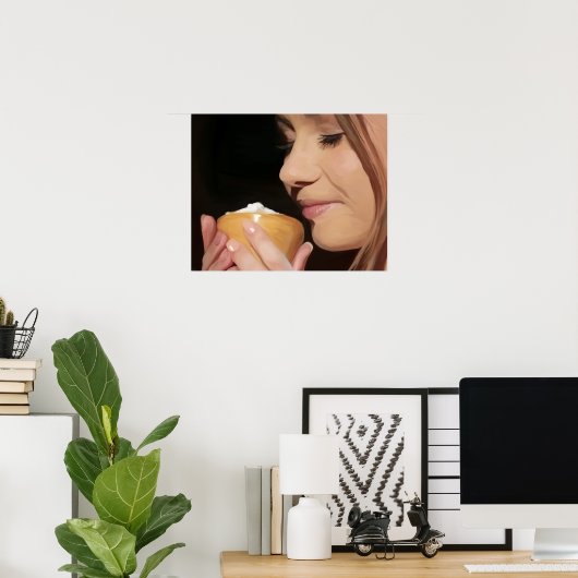 Poster Traitement de mousse (Bureau à domicile)