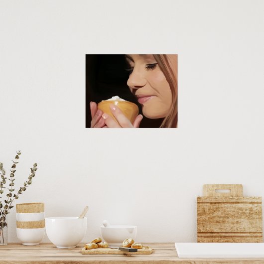 Poster Traitement de mousse (Cuisine)