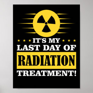 Poster Traitement de radiothérapie de dernière journée
