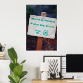 Poster Traitement en cours (Bureau à domicile)