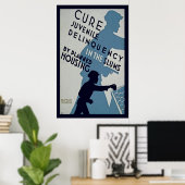Poster Traiter la délinquance juvénile (Bureau à domicile)