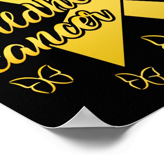 Poster Traiter le cancer de l'enfance (Coin)