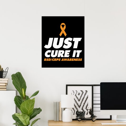 Poster Traitez-le simplement RSD Sensibilisation aux CRSP (Bureau à domicile)