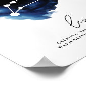 Poster Traits de caractères de la constellation de Leo (Coin)