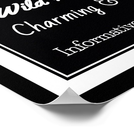 Poster Traits de zodiac Gemini (Coin)