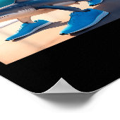 Poster Tralalero Tralala Funny Shark Meme (Coin)