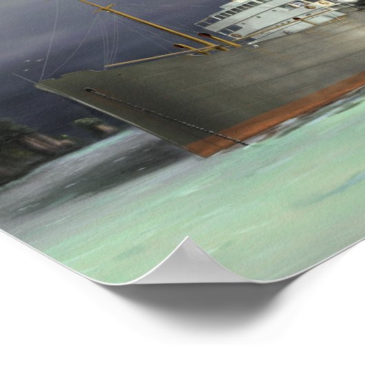 Poster Tramp Steamer Art Nautique (Coin)