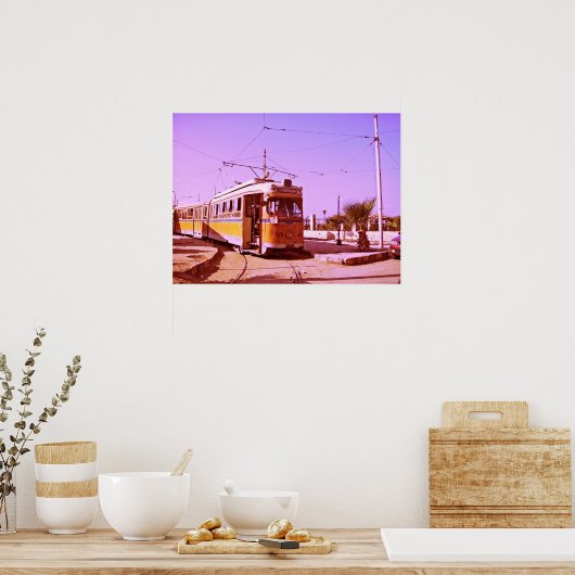 Poster tramway (Cuisine)