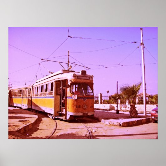 Poster tramway (Devant)