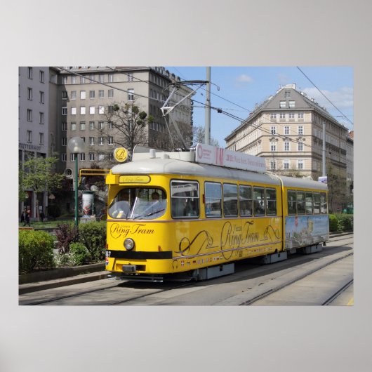 Poster Tramway de Vienne (Devant)