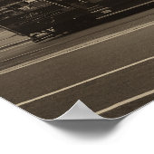 Poster tramway vintage de Melbourne (Coin)