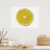 Poster tranche de citron (Cuisine)