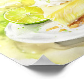 Poster Tranche de la tarte à citron (Coin)