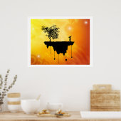 Poster Tranche de la Terre (Cuisine)