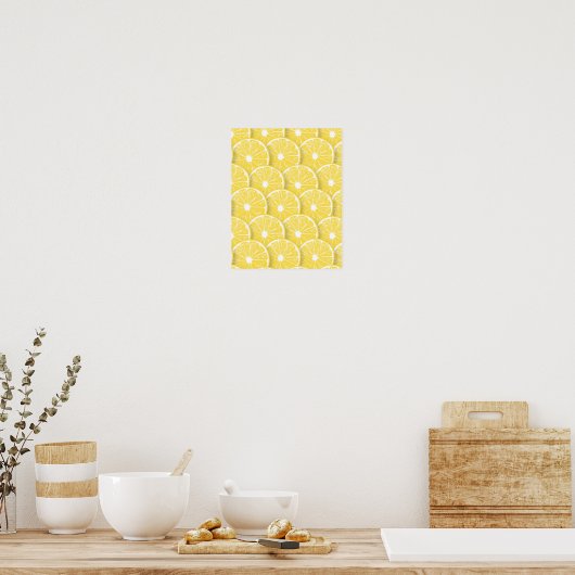 Poster Tranches de citron (Cuisine)