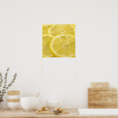 Poster Tranches de citron (Cuisine)
