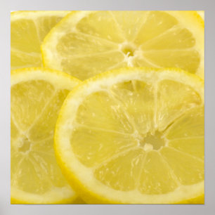 Poster Tranches de citron