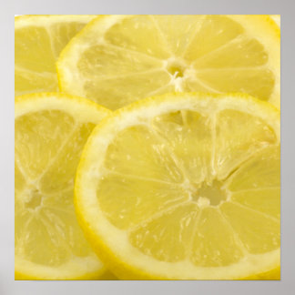 Poster Tranches de citron