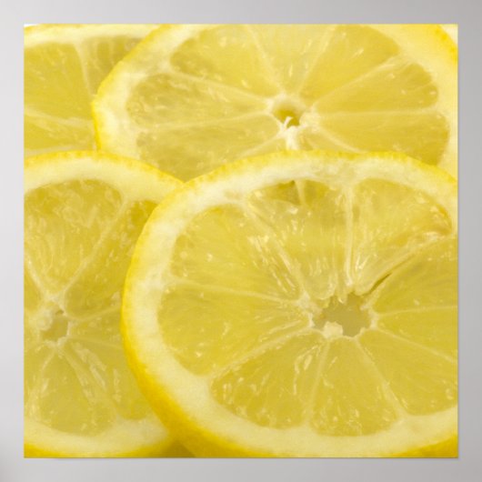 Poster Tranches de citron (Devant)