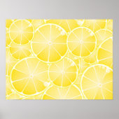 Poster Tranches de citron (Devant)
