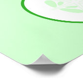 Poster Tranches de concombre. (Coin)