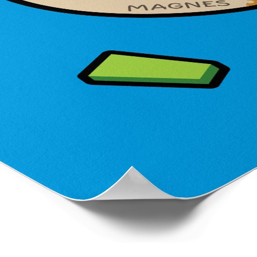 Poster Tranches de pizza avec garnitures (Coin)