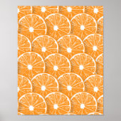 Poster Tranches orange (Devant)