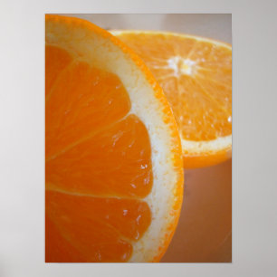 Poster Tranches orange