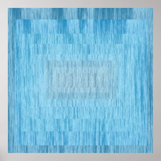 Poster Tranquil Blue Hypnotic Abstract – Modern Minimalis