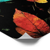 Poster "Tranquil Foliage : Portrait de femme" est un éton (Coin)