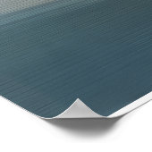 Poster Tranquil Horizon Abstract Landscape (Coin)