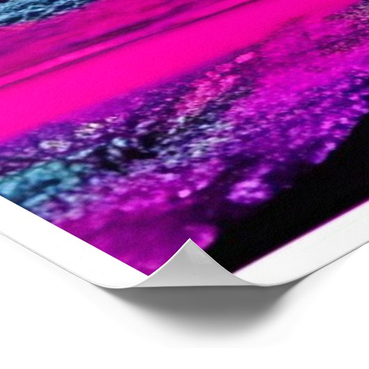 Poster TRANQUIL TEPEE - calme hush encore. Texte modifiab (Coin)