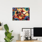 Poster Tranquille Petite Espoir (Bureau à domicile)