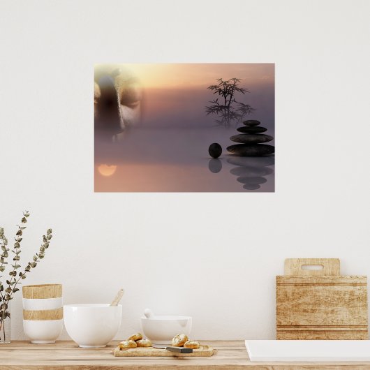 Poster Tranquillité (Cuisine)