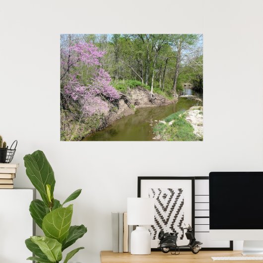 Poster Tranquillité (Bureau à domicile)