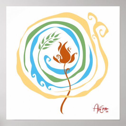 Poster Tranquillité (Devant)